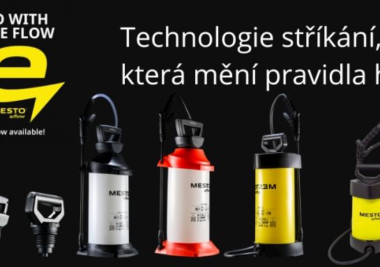 Převrat v postřikování: MESTO e.flow 2025 přináší revoluční technologii a flexibilitu pro každého