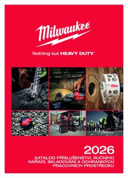 Katalog Milwaukee příslušenství 2026
