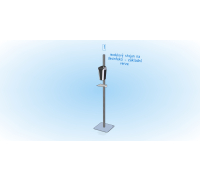 Stojany na dezinfekci/tekuté mýdlo