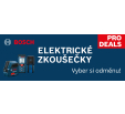 PRO Deal Elektrické zkoušečky – Nakupte a odměny vás neminou s Bosch!