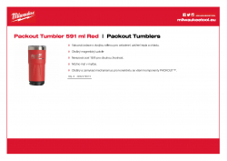 MILWAUKEE Packout Tumblers PACKOUT™ hrnek 591 ml 4932479074 A4 PDF