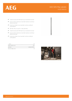 RYOBI ASDSC Plochý sekáč 4932479274 A4 PDF