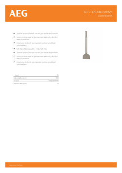 RYOBI ASDSC Plochý sekáč 4932479277 A4 PDF