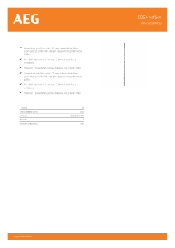 RYOBI AAKSDS AEG SDS-Plus vrták, průměr 10mm, délka 460mm 4932478694 A4 PDF