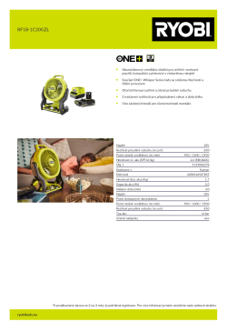 RYOBI RF18  5133006278 A4 PDF