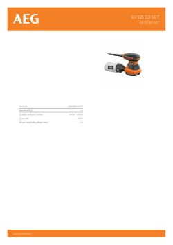 RYOBI EX 125 ED SET  4935433870 A4 PDF
