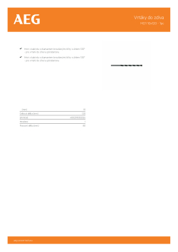 RYOBI Masonry Drill Bits Vrtáky do zdiva 4932363602 A4 PDF