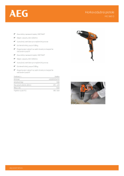 RYOBI HG 560 Horkovzdušná pistole 4935441015 A4 PDF