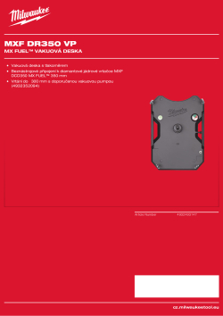 MILWAUKEE MXF DCD350 VP 4932493147 A4 PDF