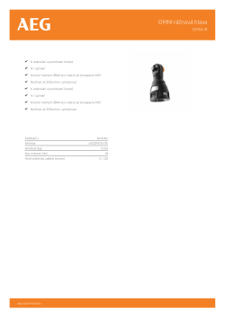 RYOBI OMNI-IR OMNI ráčnová hlava 4935440720 A4 PDF
