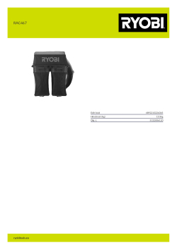 RYOBI RAC467  5132006120 A4 PDF