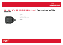 MILWAUKEE Keyless Chucks - Machine specific 48661520 A4 PDF