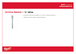 MILWAUKEE ½″ ráčna 4932471865 A4 PDF