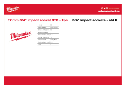 MILWAUKEE SHOCKWAVE™ IMPACT DUTY IMPACT SOCKETS 4932480361 A4 PDF