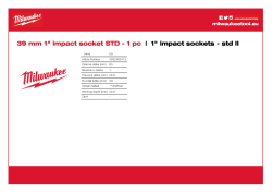 MILWAUKEE SHOCKWAVE™ IMPACT DUTY IMPACT SOCKETS 4932480415 A4 PDF