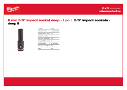 MILWAUKEE SHOCKWAVE™ IMPACT DUTY IMPACT SOCKETS 4932480282 A4 PDF