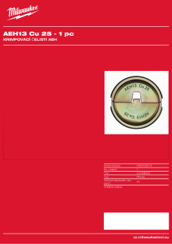 MILWAUKEE AEH13 Cu 25 4932459516 A4 PDF