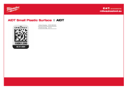 MILWAUKEE IDENTIFIKAČNÍ ŠTÍTEK ONE-KEY™ 4932480559 A4 PDF