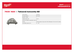 MILWAUKEE 75 mm řetězová koncovka ke spirálám 16 mm a 20 mm 48532837 A4 PDF