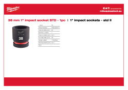 MILWAUKEE SHOCKWAVE™ IMPACT DUTY IMPACT SOCKETS 4932480414 A4 PDF