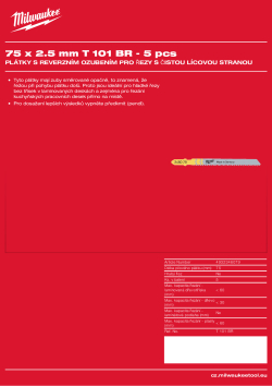 MILWAUKEE Wood: Special application kitchen worktops and laminated chipboards 4932346079 A4 PDF