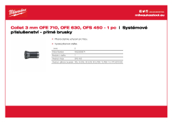 MILWAUKEE ⌀ 3 mm kleština 4932308974 A4 PDF
