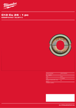 MILWAUKEE C13 Cu 25 4932459526 A4 PDF
