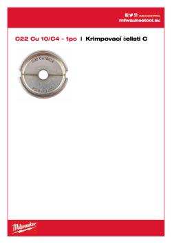 MILWAUKEE C22 Cu 10/C4 4932464863 A4 PDF