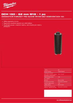 MILWAUKEE DCH 150 4932352629 A4 PDF