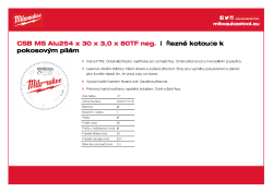 MILWAUKEE CSB MS Alu254 x 30 x 3.0 x 80TF neg 4932471318 A4 PDF