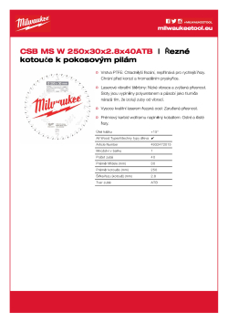 MILWAUKEE CSB MS W 250 x 30 x 2.8 x 40ATB 4932472015 A4 PDF