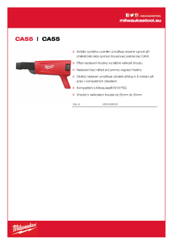 MILWAUKEE Zásobník na šrouby pro M18 FSG 4933459202 A4 PDF
