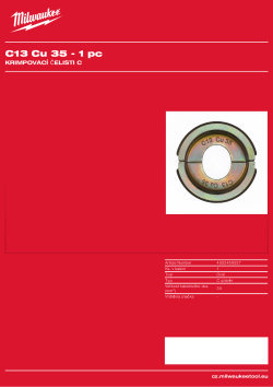 MILWAUKEE C13 Cu 35 4932459527 A4 PDF