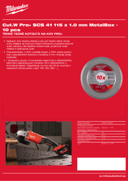 MILWAUKEE SCS 41 / 115 4932478997 A4 PDF