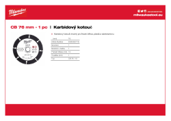 MILWAUKEE CB 76 4932464716 A4 PDF