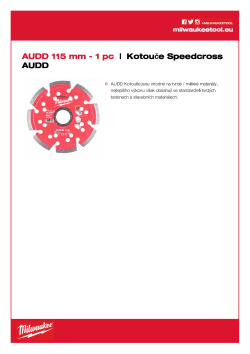 MILWAUKEE AUDD 115 4932399823 A4 PDF