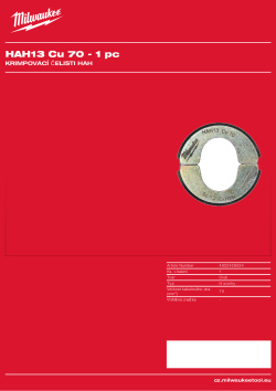 MILWAUKEE HAH13 Cu 70 4932459534 A4 PDF
