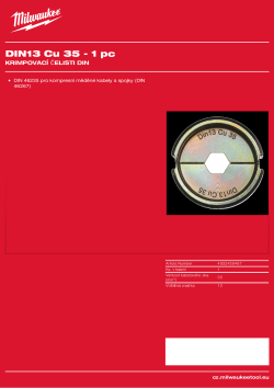 MILWAUKEE DIN13 Cu 35 4932459467 A4 PDF
