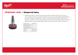 MILWAUKEE Expander heads 4932472271 A4 PDF