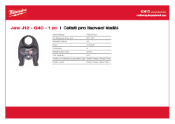 MILWAUKEE Press Jaws 4932464221 A4 PDF
