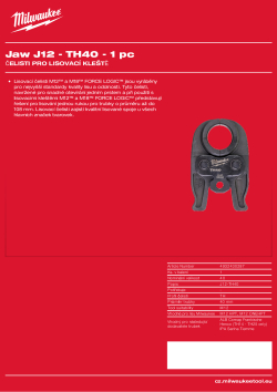 MILWAUKEE Press Jaws 4932430287 A4 PDF