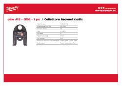 MILWAUKEE Press Jaws 4932464219 A4 PDF