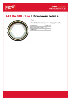 MILWAUKEE L22 Cu 300 4932479393 A4 PDF