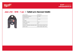 MILWAUKEE Press Jaws 4932464217 A4 PDF