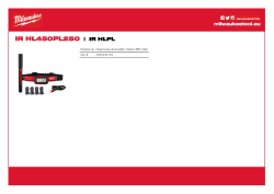 MILWAUKEE IR HL450PL250 4933492104 A4 PDF