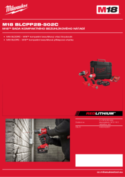 MILWAUKEE M18 BLCPP2B 4933492837 A4 PDF