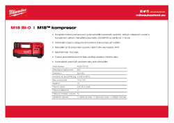 MILWAUKEE M18™ kompresor 4933478706 A4 PDF