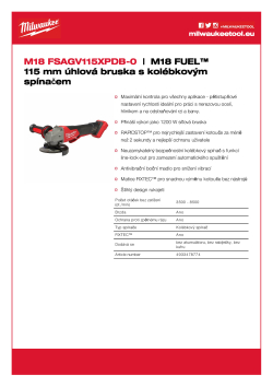 MILWAUKEE M18 FSAGV115XPDB 4933478774 A4 PDF
