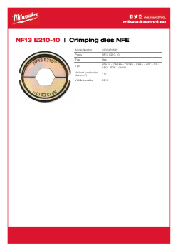 MILWAUKEE NF13 E210-10 4932479699 A4 PDF