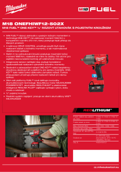 MILWAUKEE M18 ONEFHIWF12 4933459727 A4 PDF